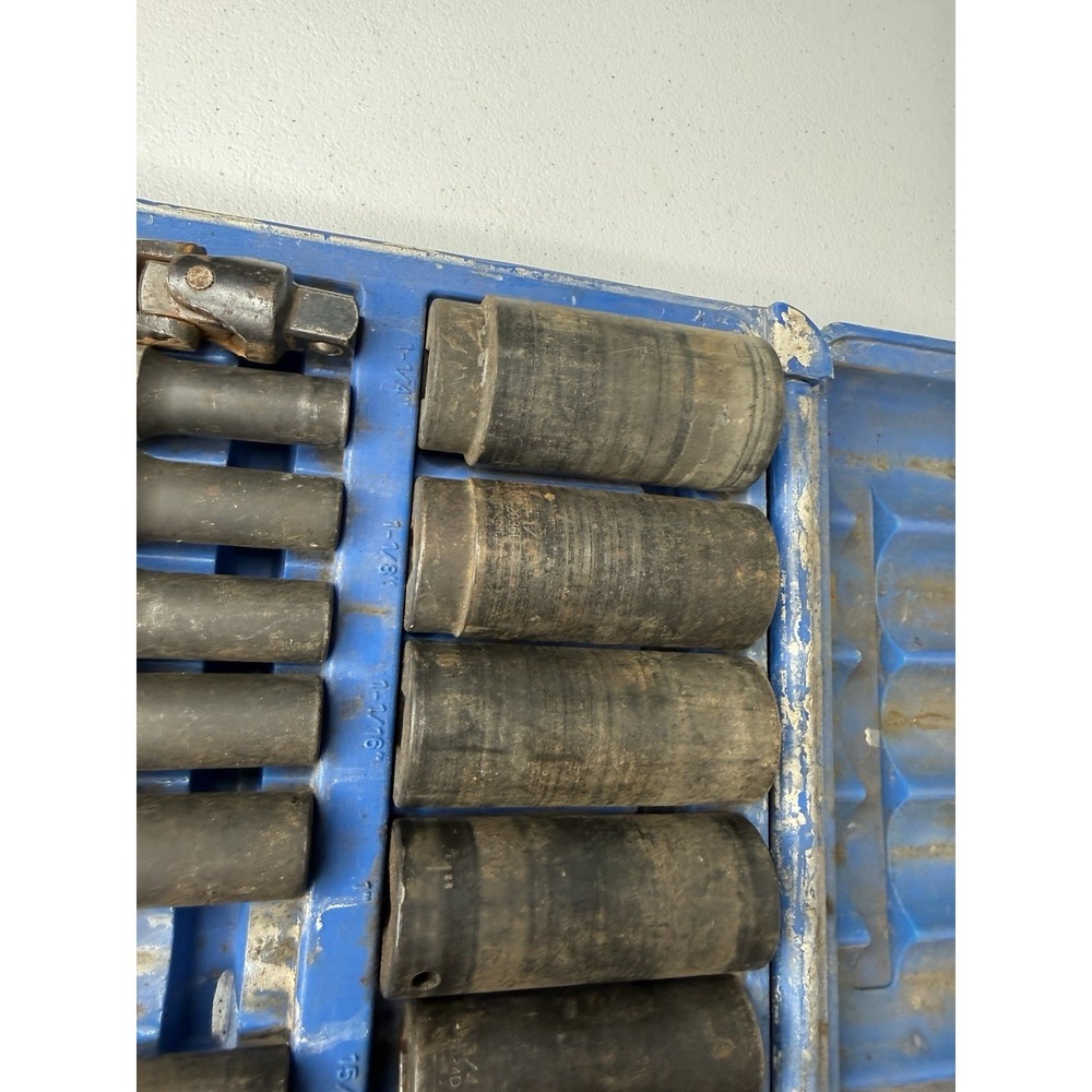 Grey Pneumatic 1512DM 30 Pc 1/2" Drive Deep Impact Socket Set - Picture 5 of 11